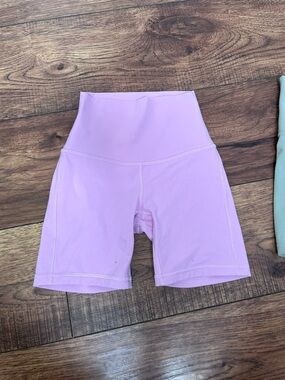 lululemon athletica High-Waist Lavender Bike Shorts